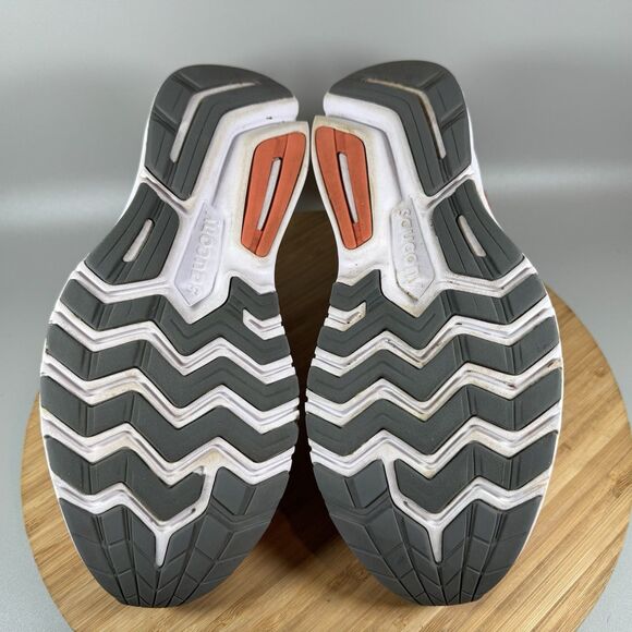 Saucony Ride 13 Women's Size 9.5 Orange Lace Up Running Shoes Sneakers Athletic - Picture 6 of 8